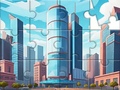 Lojë Jigsaw Puzzle: City Buildings