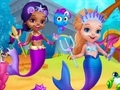 Lojë Cute Mermaid Dress Up