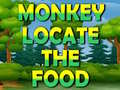 Lojë Monkey Locate The Food