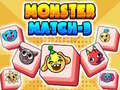 Lojë Monster Match-3 
