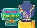Lojë Baby Panda Handmade Crafts