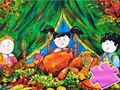 Lojë Jigsaw Puzzle: Happy Thanksgiving