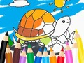 Lojë Coloring Book: Sunny Turtle