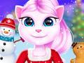 Lojë Cat Girl Christmas Decor Game