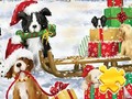 Lojë Jigsaw Puzzle: Christmas Dogs