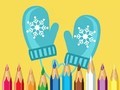 Lojë Coloring Book: Cute Winter Clothes
