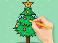 Lojë Coloring Book: Christmas Tree