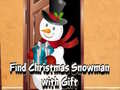 Lojë Find Christmas Snowman with Gift