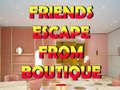 Lojë Friends Escape From Boutique