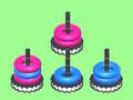 Lojë Hoop Stack Brain Puzzel Game
