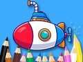 Lojë Coloring Book: Submarine
