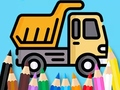 Lojë Coloring Book: Dump-Truck