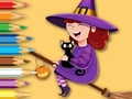 Lojë Coloring Book: Trainee Witch
