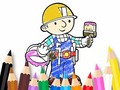 Lojë Coloring Book: Whitewasher