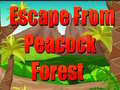 Lojë Escape From Peacock Forest