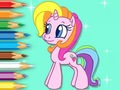 Lojë Coloring Book: Shining Pony