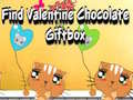 Lojë Find Valentine Chocolate Giftbox