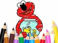 Lojë Coloring Book: Elmo New Friend
