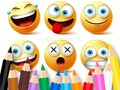 Lojë Coloring Book: Funny Emoji