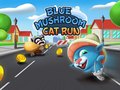 Lojë Blue Mushroom Cat Run