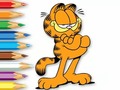 Lojë Coloring Book: Garfield Hamburger