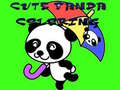 Lojë Cute Panda Coloring