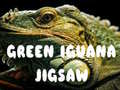 Lojë Green Iguana Jigsaw