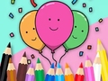 Lojë Coloring Book: Celebrate-Balloons