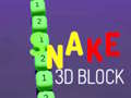 Lojë Snake 3D Block