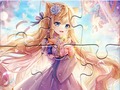 Lojë Jigsaw Puzzle: Cat-Girl
