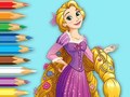 Lojë Coloring Book: Princess Rapunzel