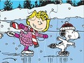 Lojë Jigsaw Puzzle: Snoopy Skating