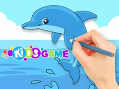 Lojë Coloring Book: Cute Dolphin