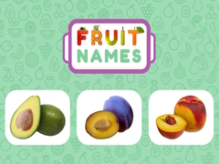 Lojë Fruit Names