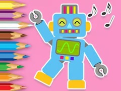 Lojë Coloring Book: Robot Dancing
