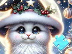 Lojë Jigsaw Puzzle: Magic Cat