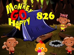 Lojë Monkey Go Happy Stage 826