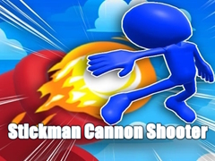 Lojë Stickman Cannon Shooter