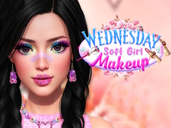 Lojë Wednesday Soft Girl Makeup