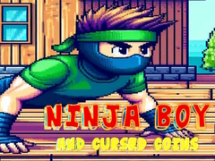 Lojë Ninja Boy and Cursed Coins