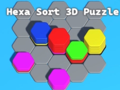 Lojë Hexa Sort 3D Puzzle