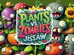 Lojë Plants vs Zombies Jigsaw