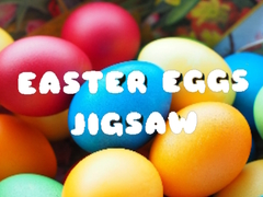 Lojë Easter Eggs Jigsaw