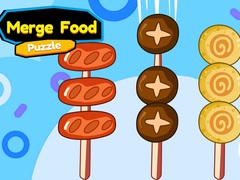 Lojë Merge Food Puzzle