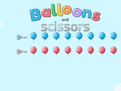 Lojë Balloons And Scissors