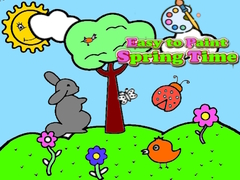 Lojë Easy to Paint Spring Time