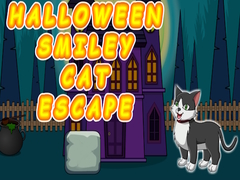 Lojë Halloween Smiley Cat Escape