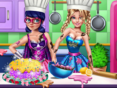 Lojë SuperHero Cooking Contest