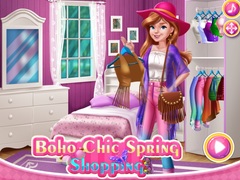 Lojë Boho Chic Spring Shopping