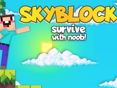 Lojë Skyblock Survive With Noob!